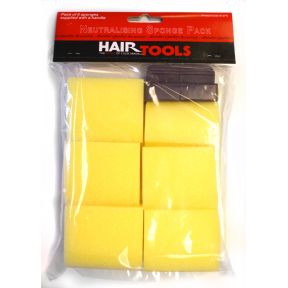 Hair Tools Neutralising Sponges 6pk